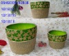 Wholesale ceramic Christmas flower pot(ceramic pot,terracotta)
