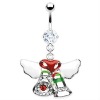 Wholesale Christmas Bell Belly Button Ring,Belly Ring,Body Jewelry C1950
