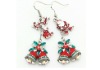 Wholesale hot sale Christmas bell earrings