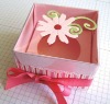 Wholesale cute christmas cake packaging design with single inserts