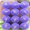 Wholesale purple tea candle