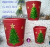 Wholesale ceramic Christmas flower pot(ceramic pot,terracotta)