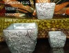 Wholesale ceramic Christmas flower pot(ceramic pot,terracotta)