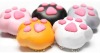 Wholesale free shipping christmas gifts NoveltyCat Paw Keychain Phone Strap and Bag Charm EW-089