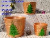 Wholesale ceramic Christmas flower pot(ceramic pot,terracotta pot)