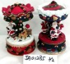 Wholesale christmas revolving music bell craft