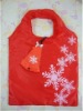 Wholesale christmas Bell folding shopping bag