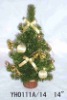 Wholesale Small Decoration Christmas Tree 14" (Decorate by BELL)