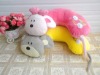 Wholesale travel neck pillow with novelty design