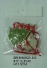 Wholesale metal Christmas bell ornament.christmas bell decoration