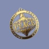 Wholesale 1C golden peage of christmas decoration
