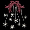 Wholesale hot fix motif christmas ornament