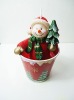 Wholesale CADL303 Christmas Cup Candles