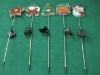 Wholesale 6 LEDs solar road christmas decoration stake light