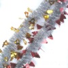 Wholesale tinsel wreath, tinsel book, tinsel xmas tree bells, cheap tinsel