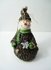 Wholesale CADL277 Christmas Decorative Snow Man Candles