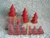 Wholesale Decorative craft christmas tree candle