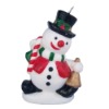 Wholesale craft art christmas candle gift