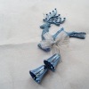 Wholesale small Gift Christmas Bell with deer