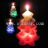 Wholesale led christmas tree shape candles