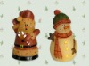 Wholesale craft art christmas candle gift