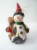 Wholesale CADL273 Christmas Decorative Carved Candles