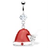 Wholesale Christmas Cap Belly Button Ring,Belly Ring,Body Jewelry C1951
