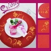 Wholesale 100% Cotton Round Placemat, 090009PM