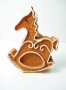 Wholesale CADL290 Christmas Cookie Shape Art Candles