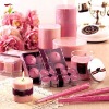 Wholesale pillar pink candle