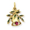 Wholesale HSYN1871 Latest New Design Enamel Christmas Bell Necklace