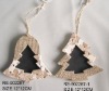 Wholesale Christmas blackboard hanging decoration