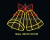Wholesale LED rope bell light,CHRISTMAS LAMP,Christmas Lights,xmas light,xmas lamp