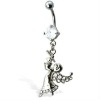 Wholesale Christmas Angel Belly Button Ring,Belly Ring,Body Jewelry C1949
