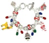 Wholesale HSYBR1941 Latest New Design Christmas Bell Bracelet