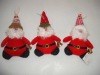 Wholesale christmas santa snowman bell hanging decoration