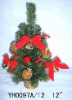 Small Decoration Christmas Tree 12" (Decorate by PINECONE & GOLDEN BELLS)