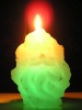 Wholesale craft art christmas led candle gift