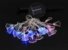 Wholesale solar christmas light with jingle bell