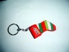 Wholesale business gift---light soft keychain/christmas boot shape keychains