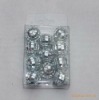 hanging golden christmas decoration Mirror Christmas ball ornaments Mirror Christmas ball