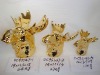 Wholesale deer candle,christmas candle,metal decorative candle, candle ornament, craft decoration candle,gift candle