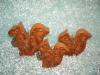 Wholesale Decorative craft christmas squirrel candle