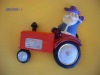 Wholesale Fridge Magnet Sticker-Santa With Tractor