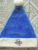 Blue Santa Plush Hats
