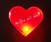 Wholesale Gift-flashing pin in heart shape