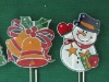 Wholesale stake solar garden decoration light with jingle bell