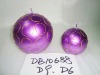 Wholesale christmas metallic shining candle,christmas candle,metal decorative candle, candle ornament, craft decoration candle,gift candle