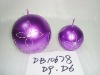Wholesale christmas metallic shining candle,christmas candle,metal decorative candle, candle ornament, craft decoration candle,gift candle