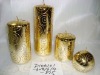 Wholesale hot selling classic xmas candle,christmas candle,metal decorative candle, candle ornament, craft decoration candle,gift candle